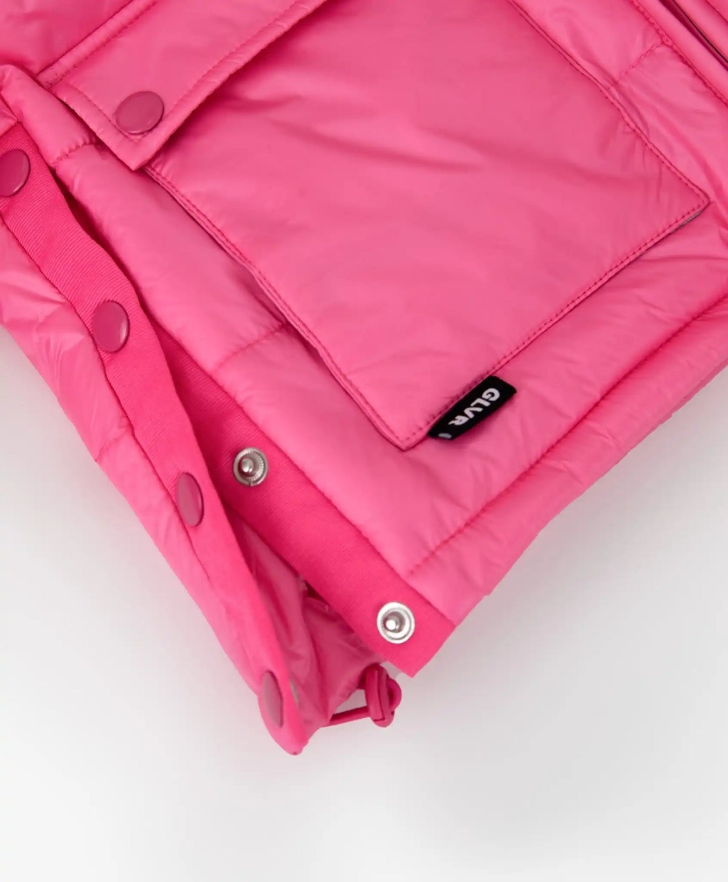 Pelerină cu glugă și ușor lucioasă roz de la Gulliver