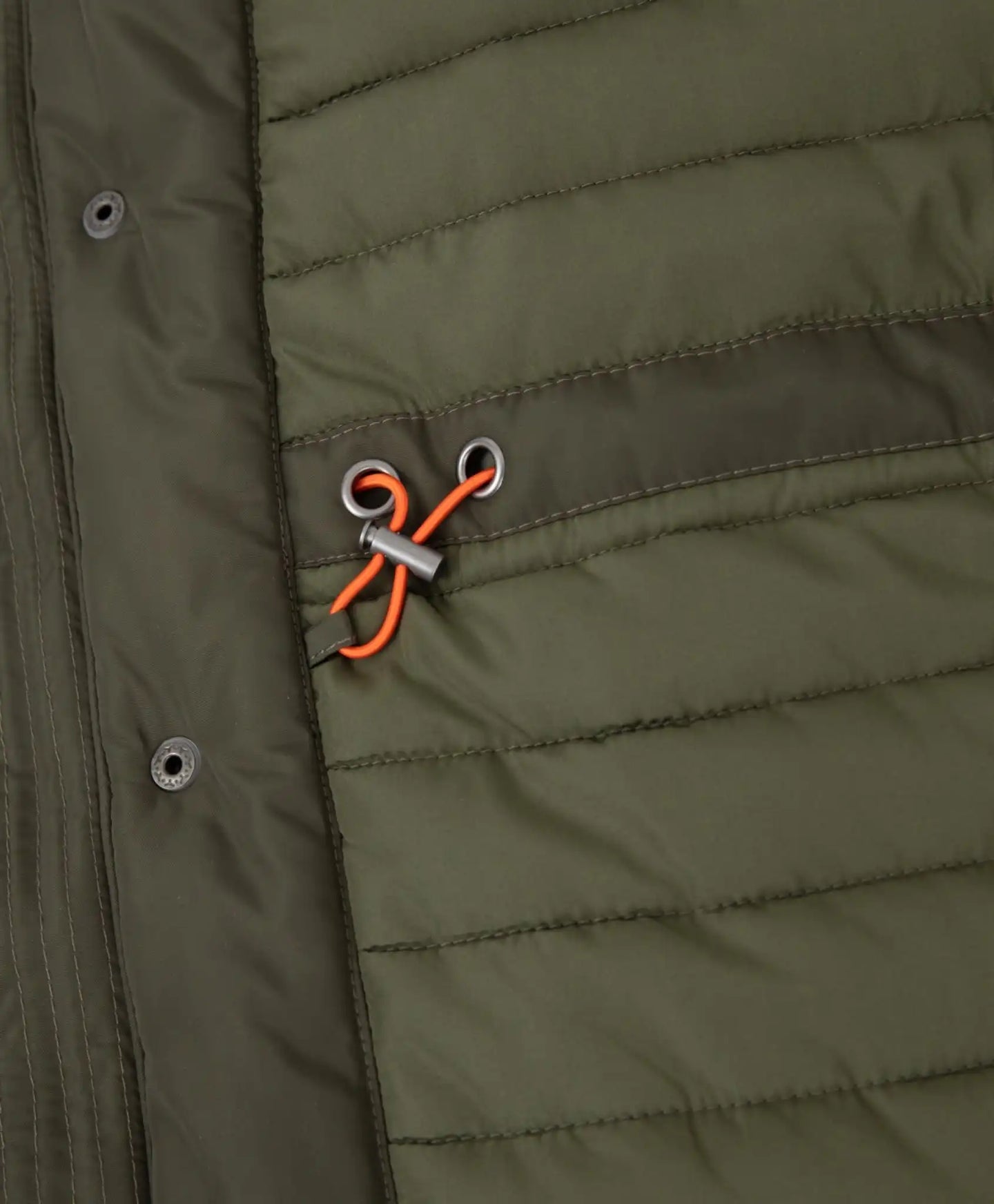 Parka cu imprimeu de camuflaj și elemente reflectorizante de la Gulliver