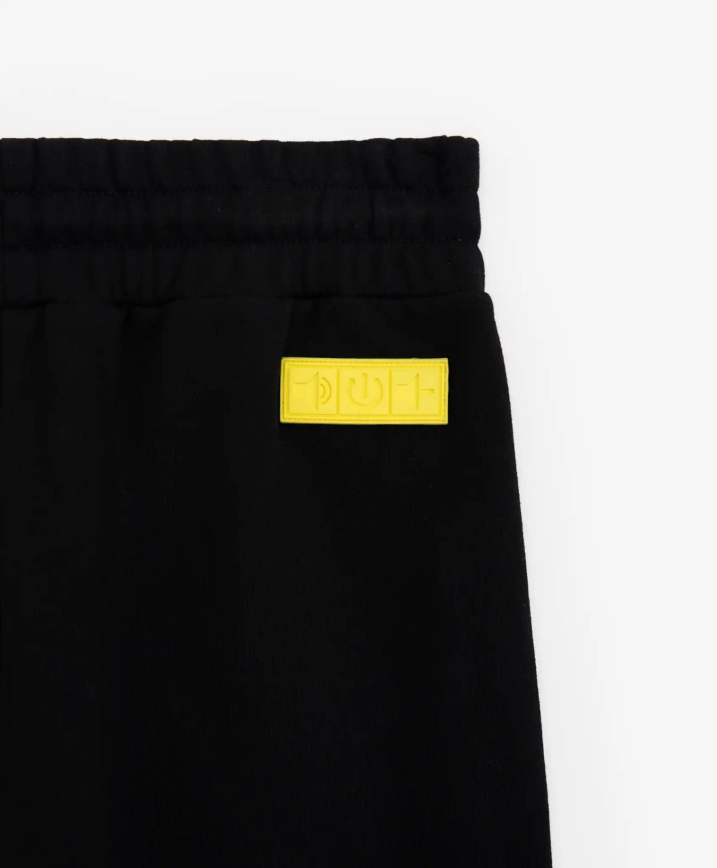 Joggeri cu buzunare și inserții contrastante, negri, Gulliver