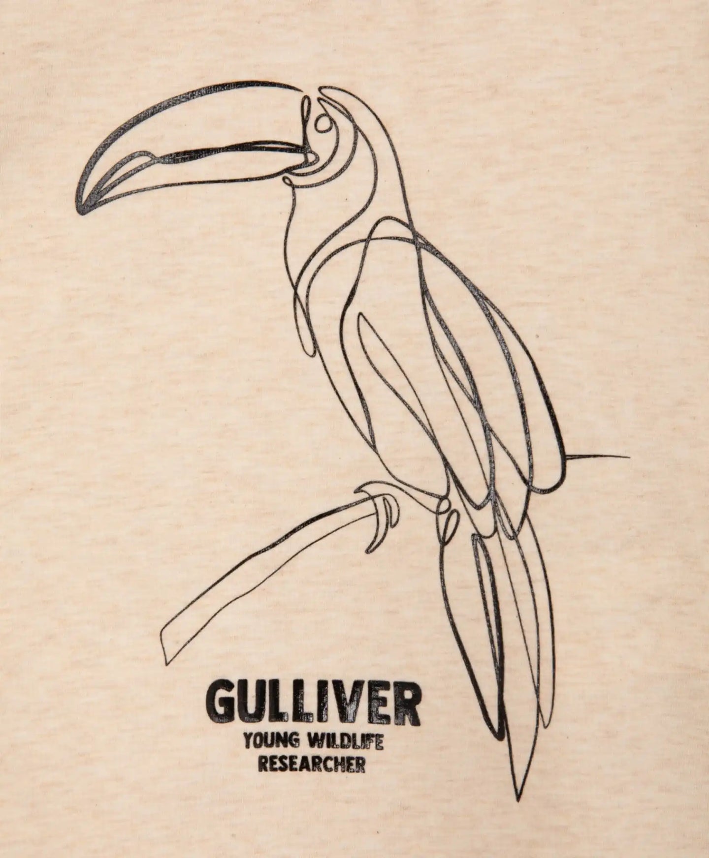 Tricou cu dungi și imprimeu, bej, Gulliver