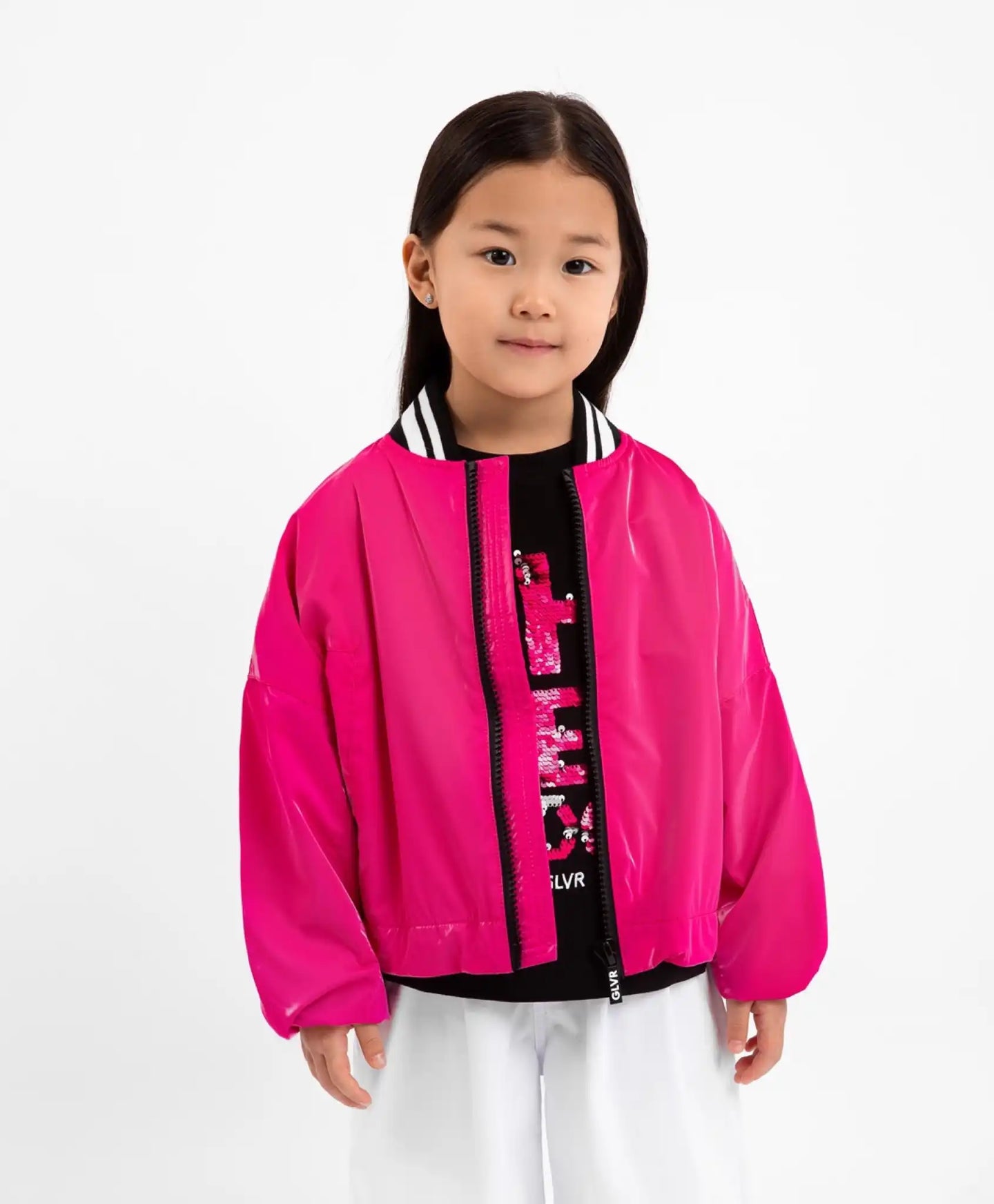 Jachetă de ploaie cu efect umed – roz, Gulliver