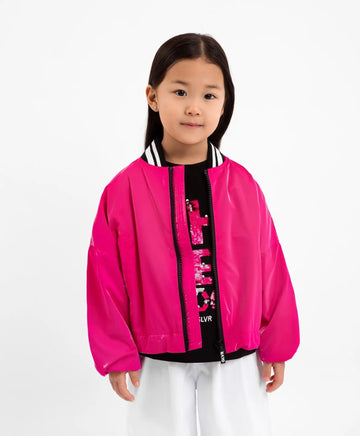 Jachetă de ploaie cu efect umed – roz, Gulliver