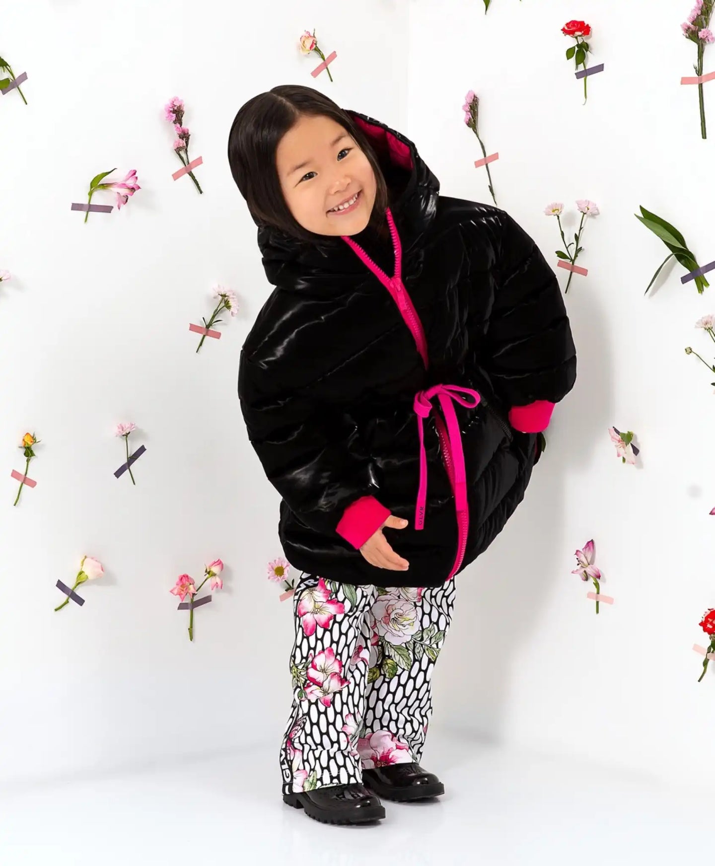 Palton de tranziție din pelerină negru de la Gulliver