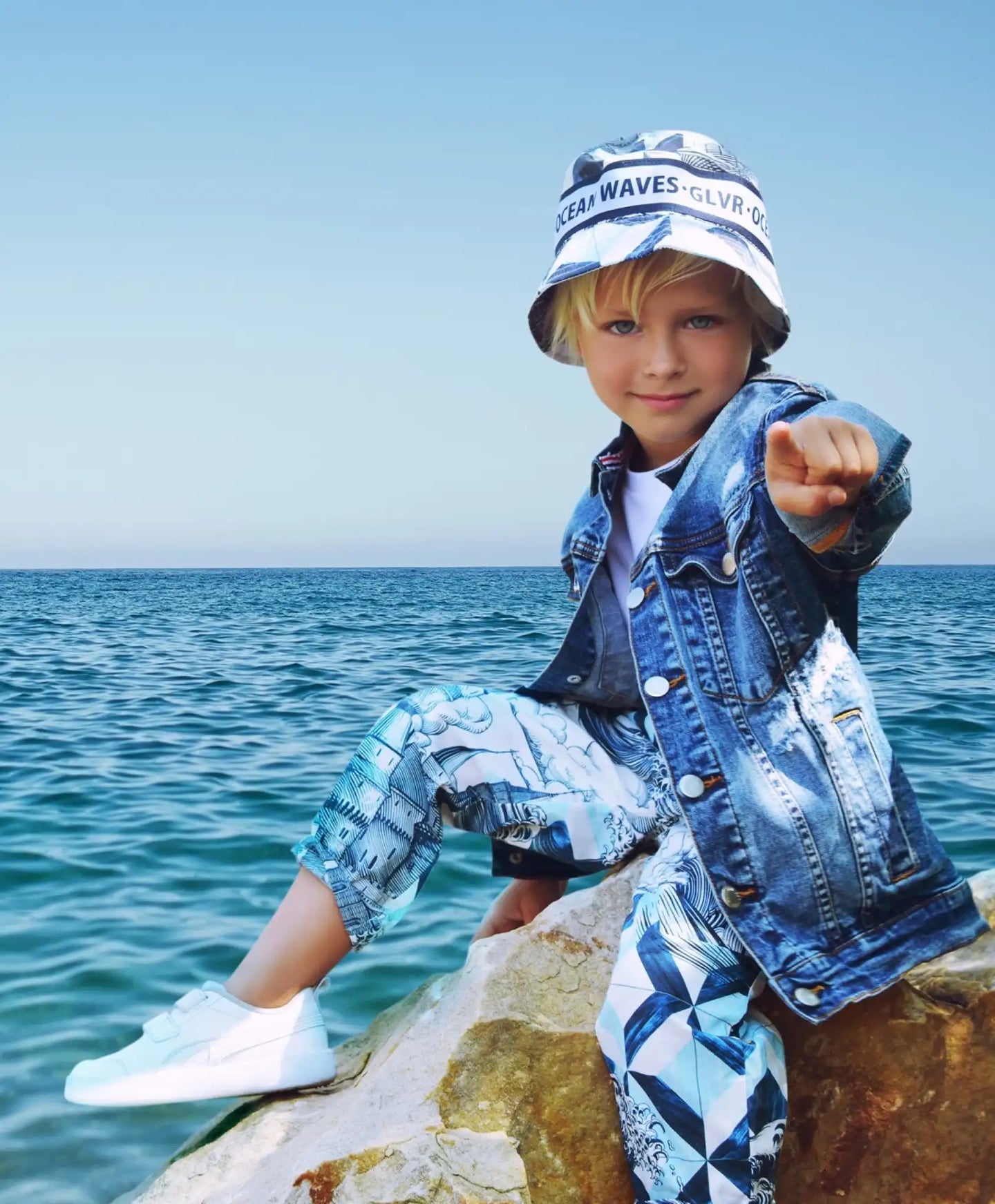 Jachetă din denim – albastră, Gulliver