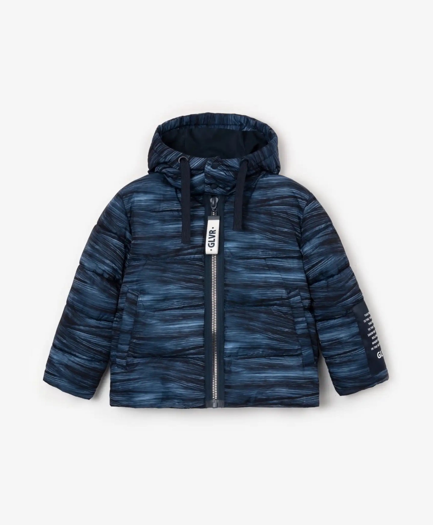 Jachetă căptușită de tranziție albastră de la Gulliver