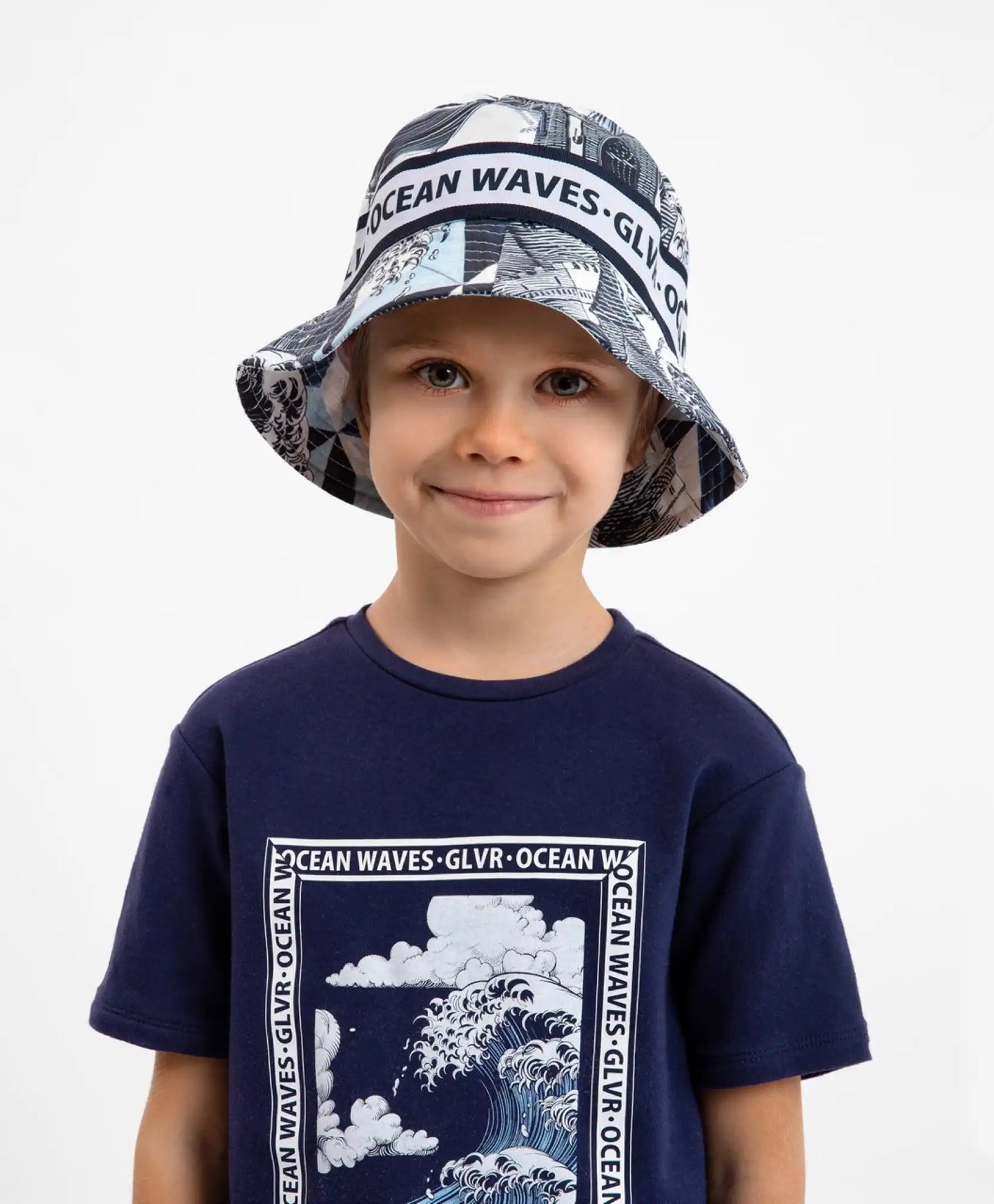 Căciulă tip panama din bumbac neagră, Gulliver