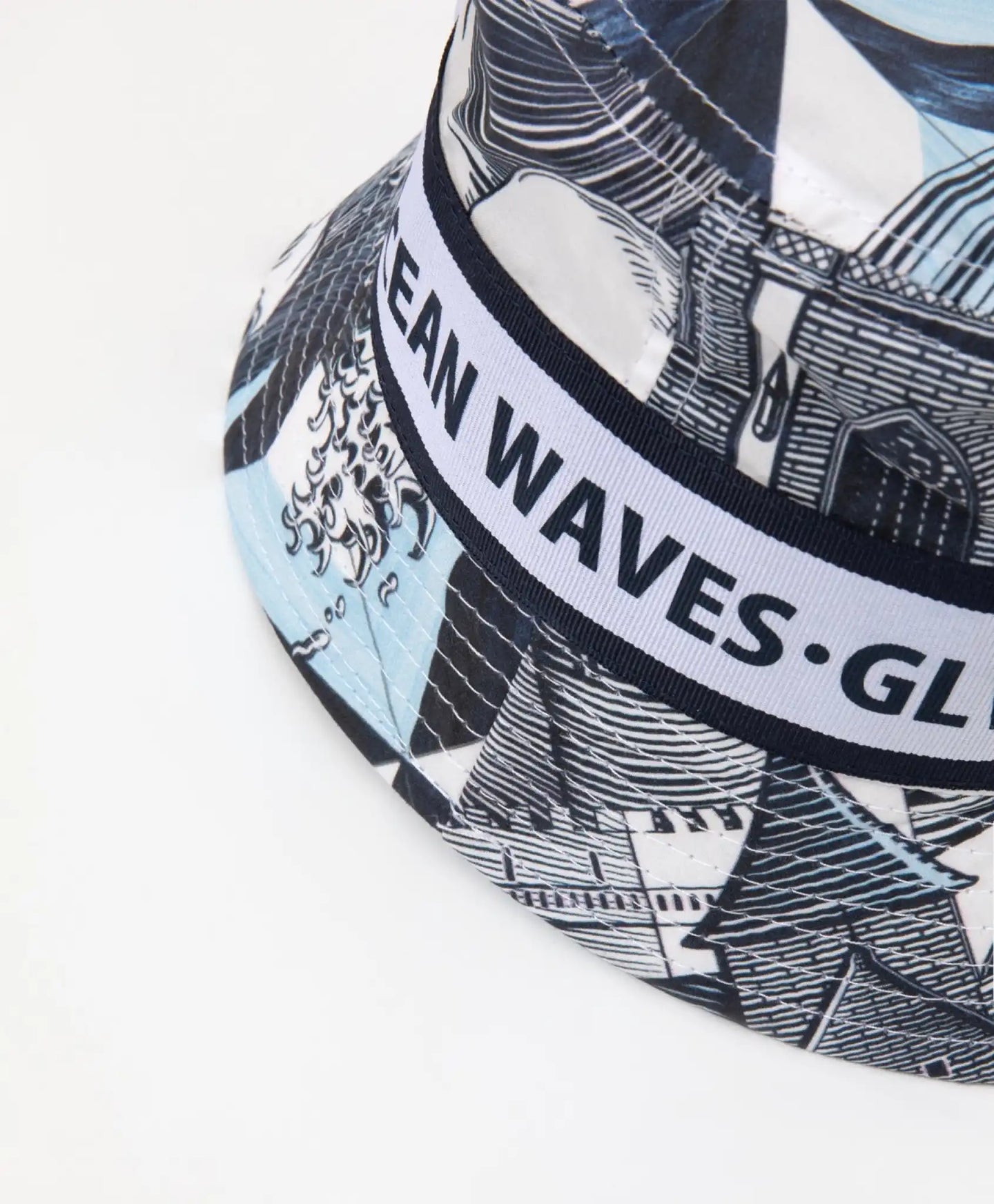 Căciulă tip panama din bumbac neagră, Gulliver