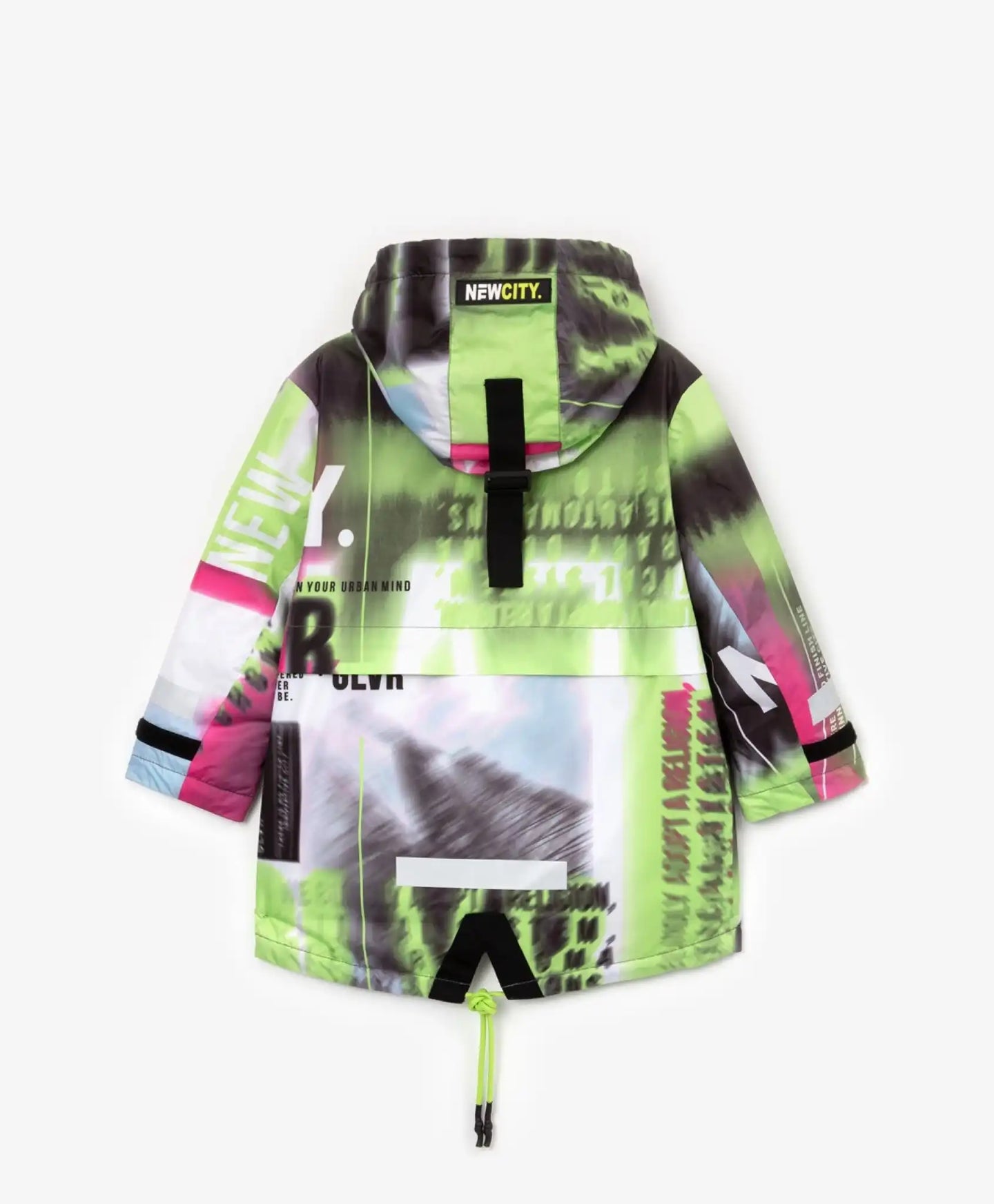 Jachetă de tranziție multicoloră cu glugă de la Gulliver