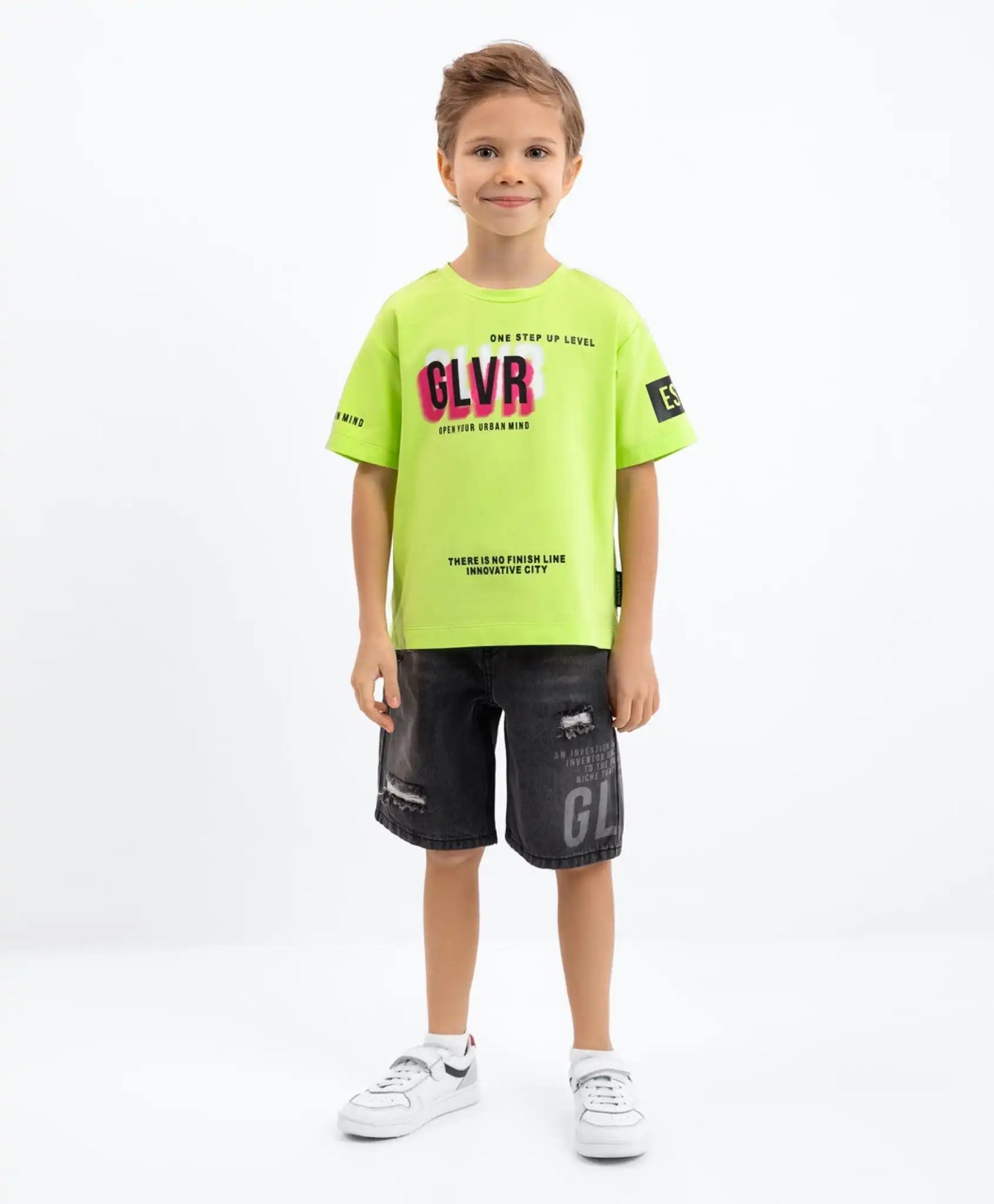 Pantaloni scurți din denim – gri, Gulliver