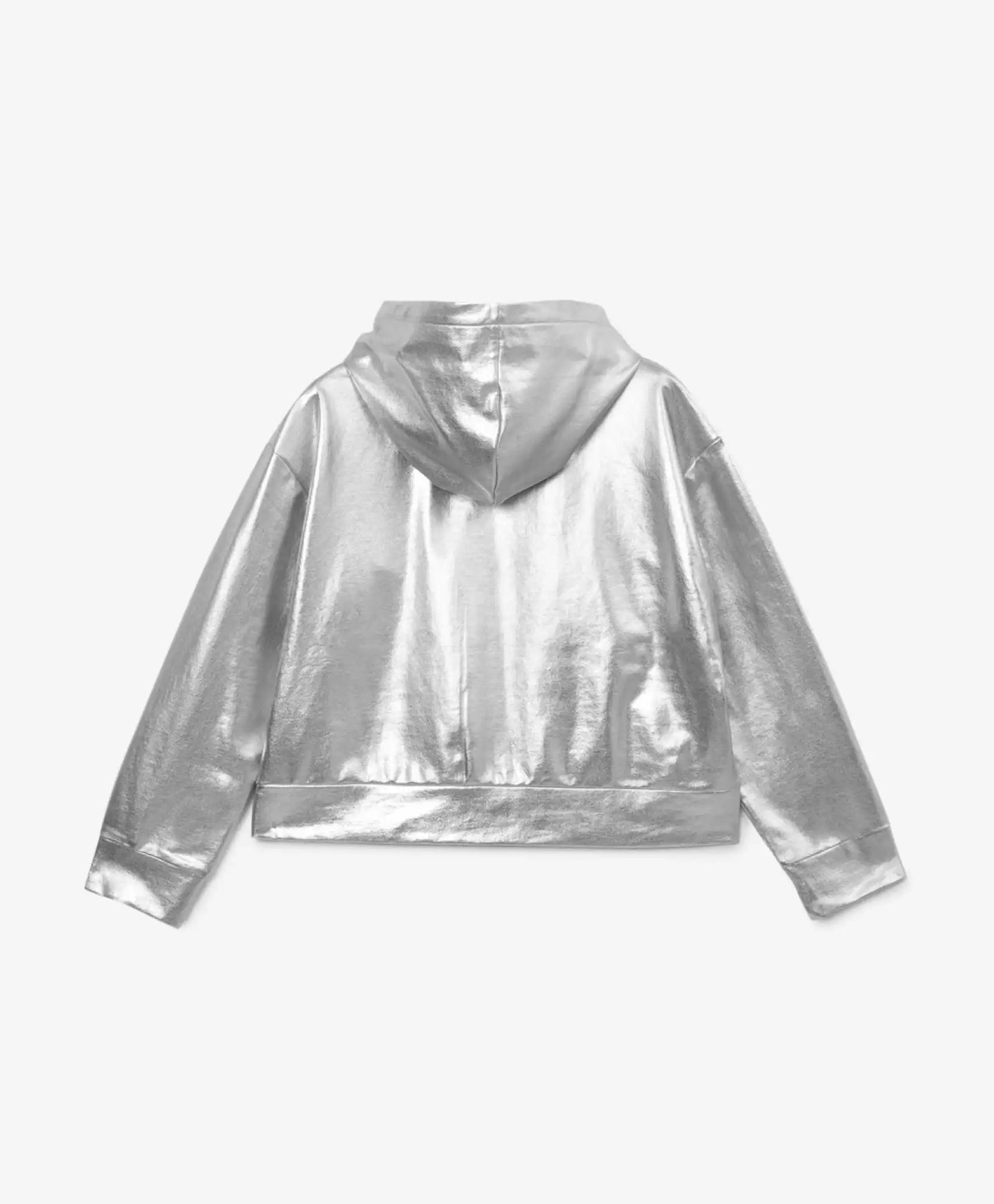 Hanorac argintiu cu fermoar Gulliver