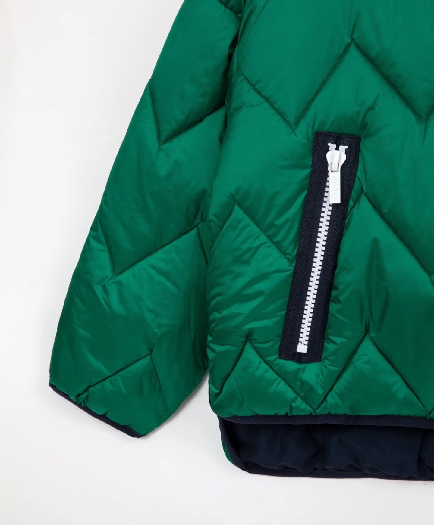 Jachetă de tranziție cu glugă verde de la Gulliver