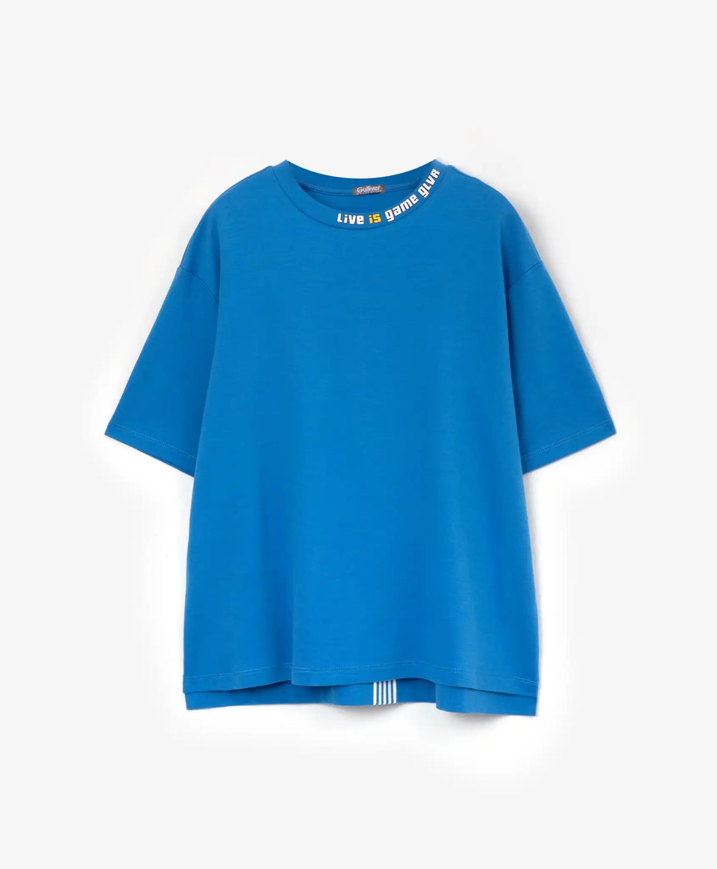 Tricou cu mânecă scurtă, albastru, Gulliver