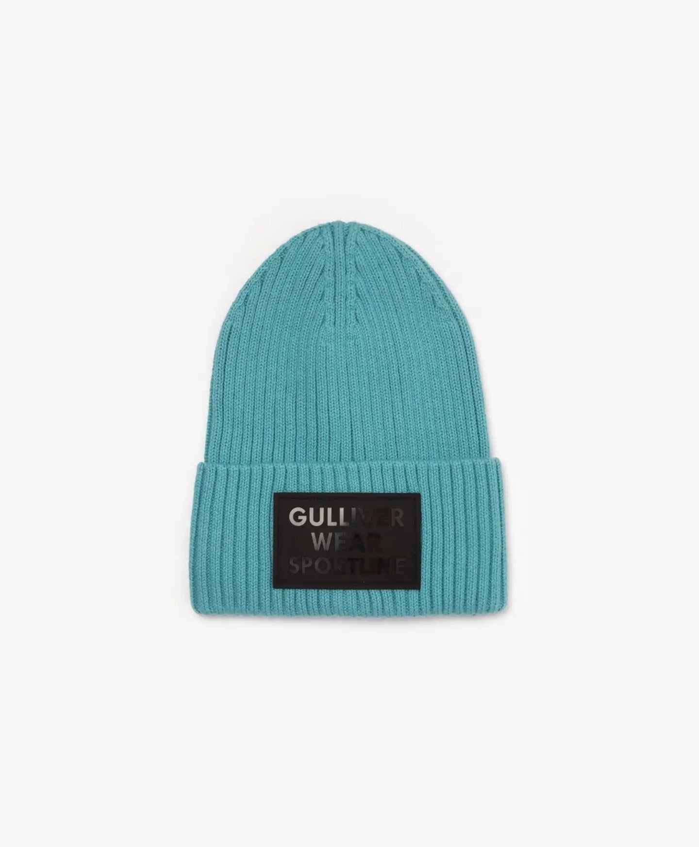 Căciulă tricotată turcoaz cu tiv, Gulliver