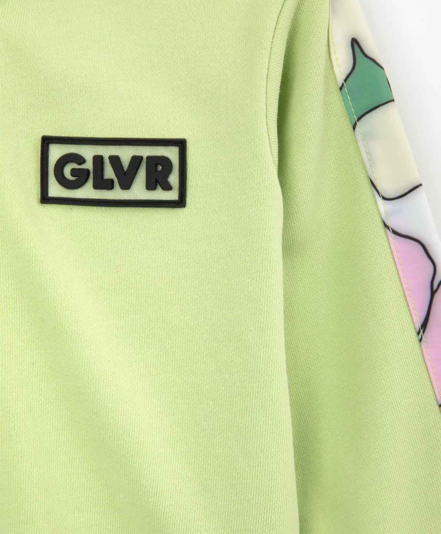 Hanorac din fleece cu glugă verde deschis Gulliver