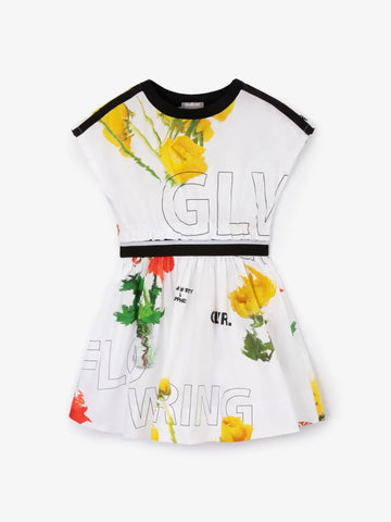 Rochie cu imprimeu floral mare de la Gulliver