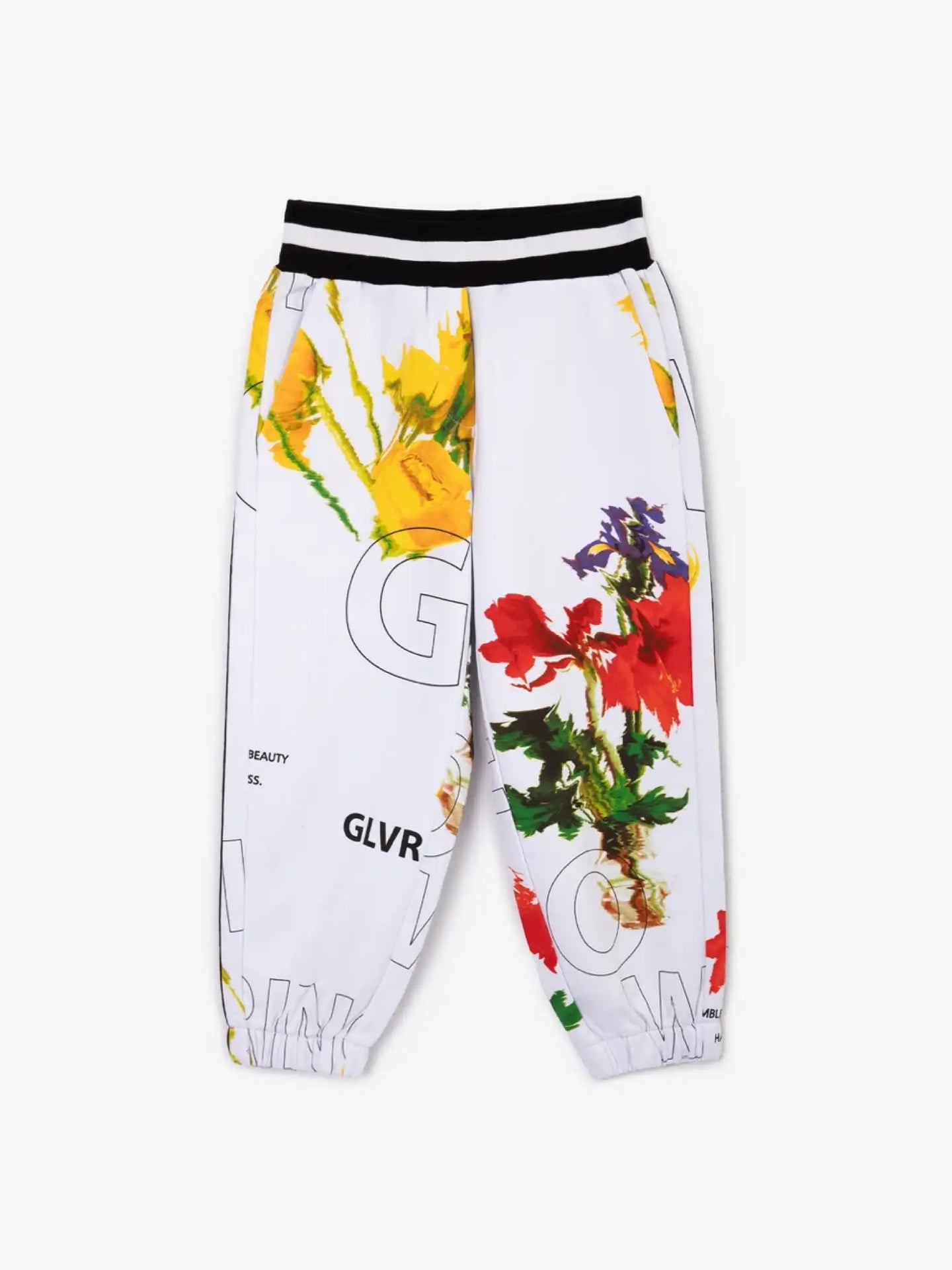 Pantaloni din footer cu imprimeu viu, Gulliver