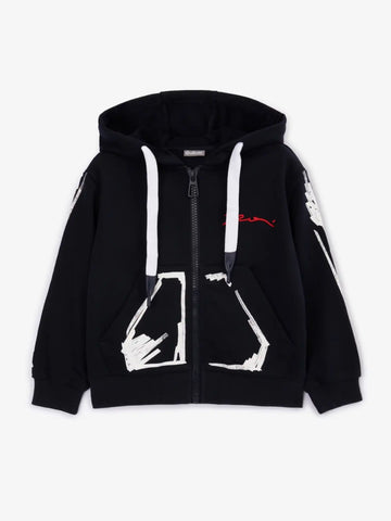 Hanorac deschis cu imprimeu texturat de la Gulliver