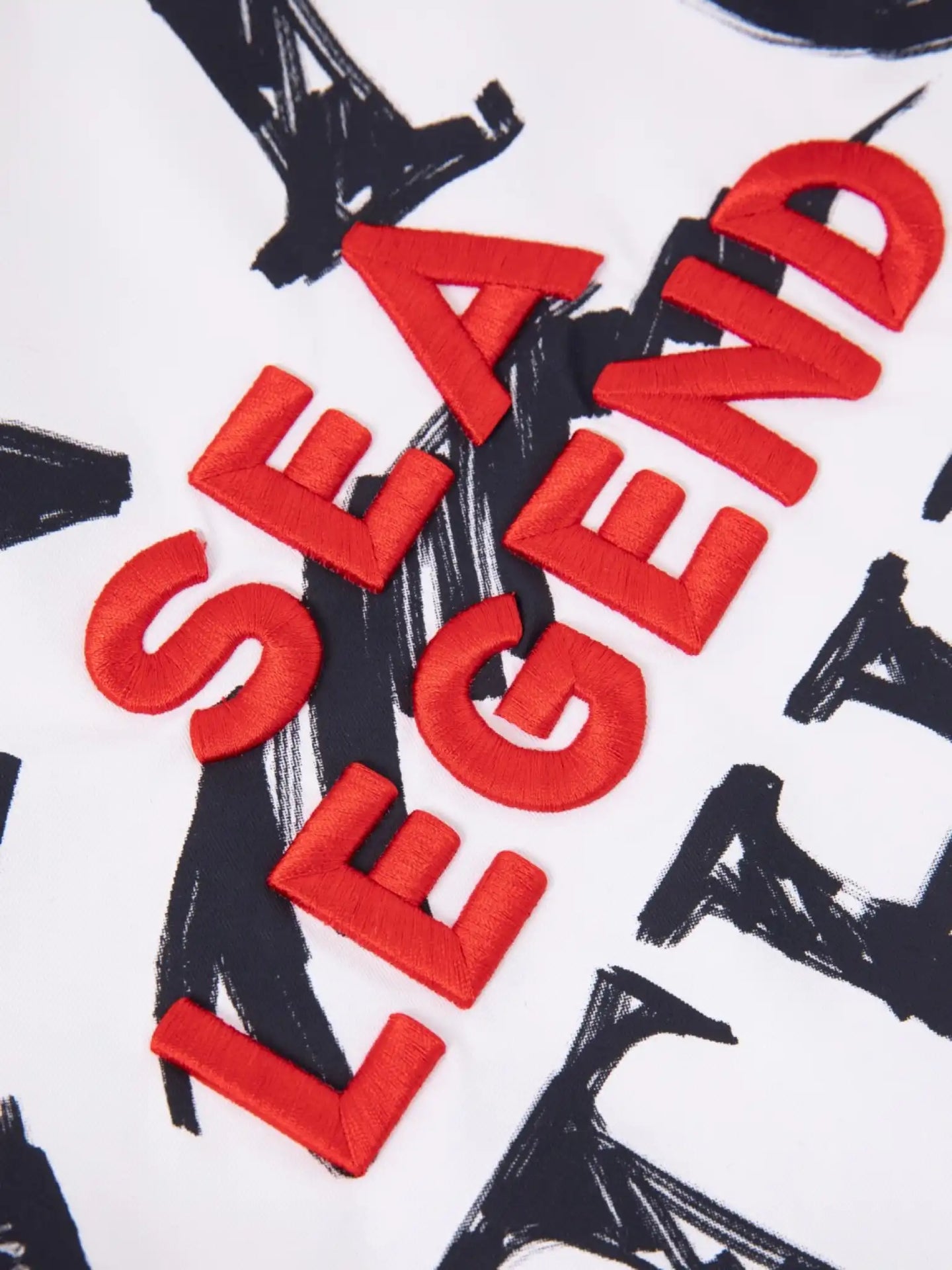 Coupe-vent cu broderie voluminoasă, alb, pentru băiat, Gulliver