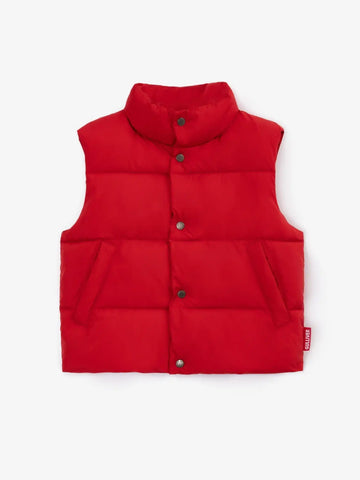 Vestă izolată, căptușită, roșie, pentru băiat, Gulliver