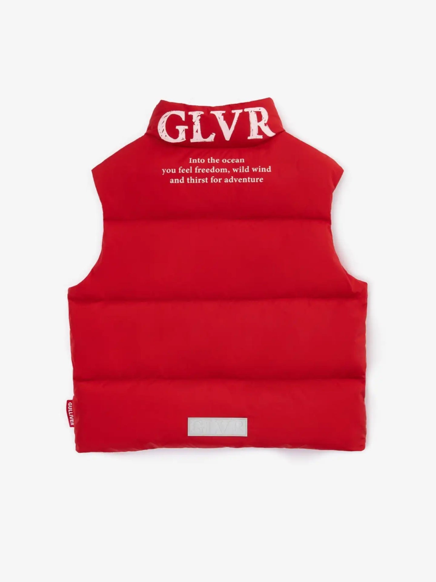 Vestă izolată, căptușită, roșie, pentru băiat, Gulliver