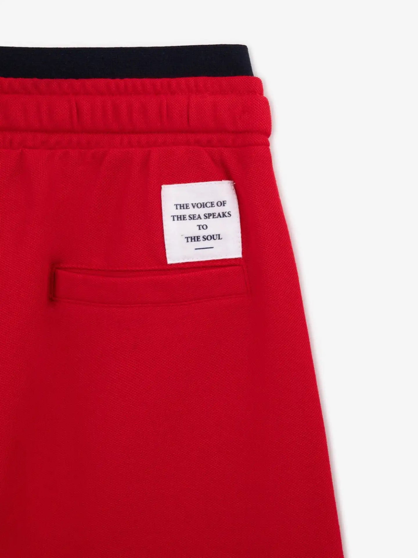 Pantaloni scurți din pique, roșii, pentru băiat, Gulliver