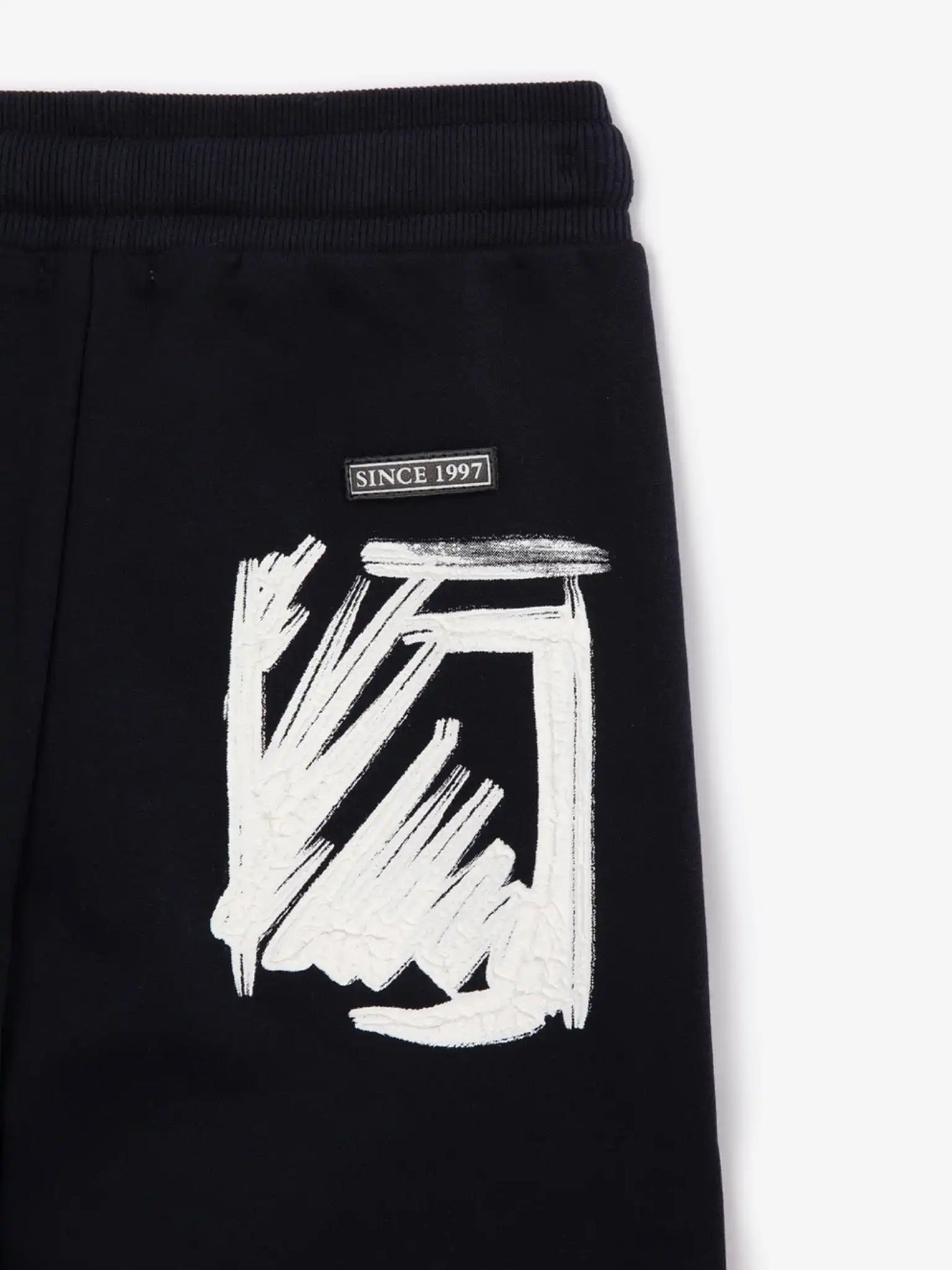 Pantaloni jogger cu imprimeu dinamic, Gulliver