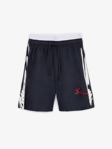 Pantaloni scurți de baie cu detalii contrastante, Gulliver