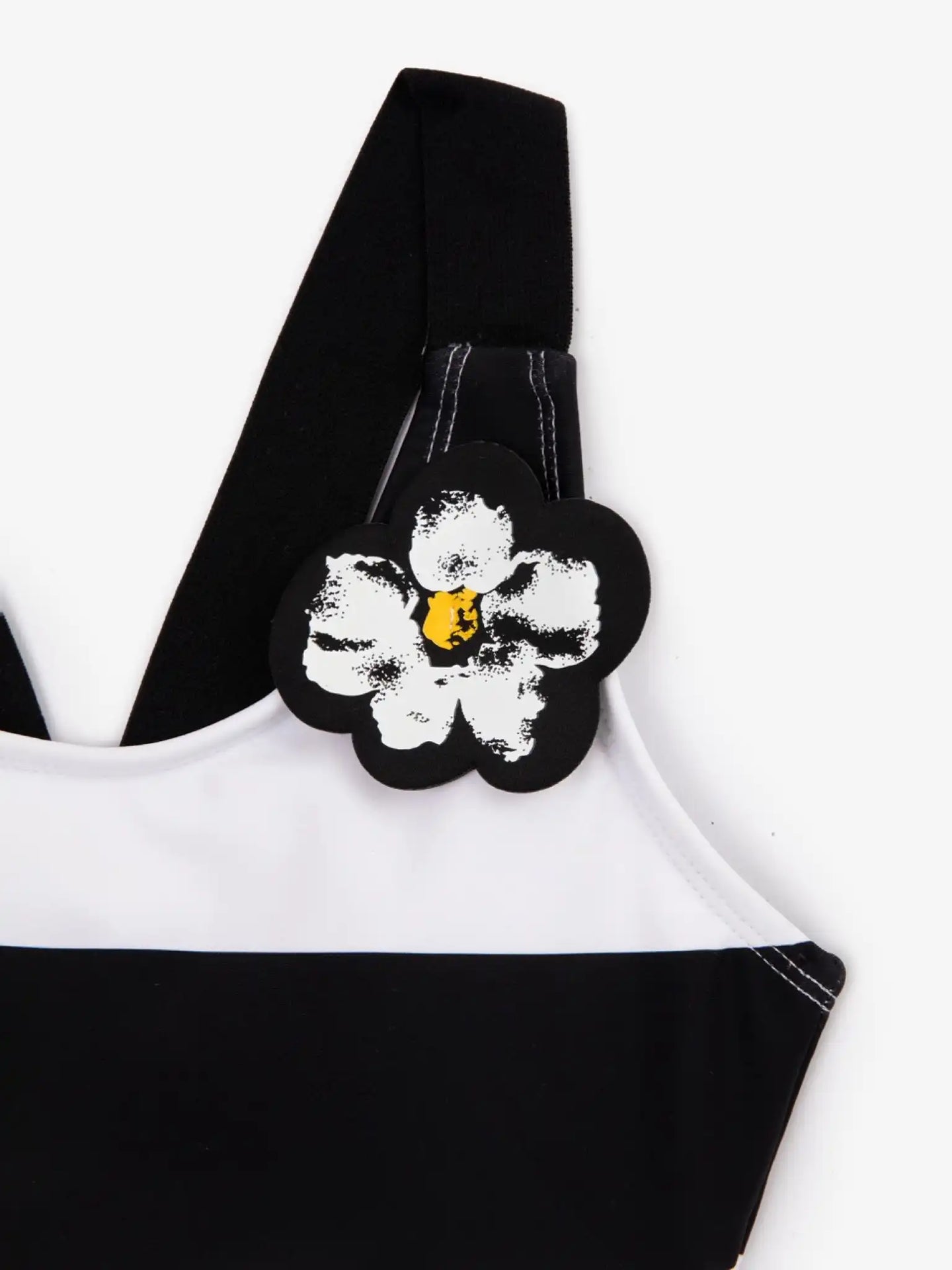 Costum de baie raiat cu elemente decorative voluminoase, Gulliver