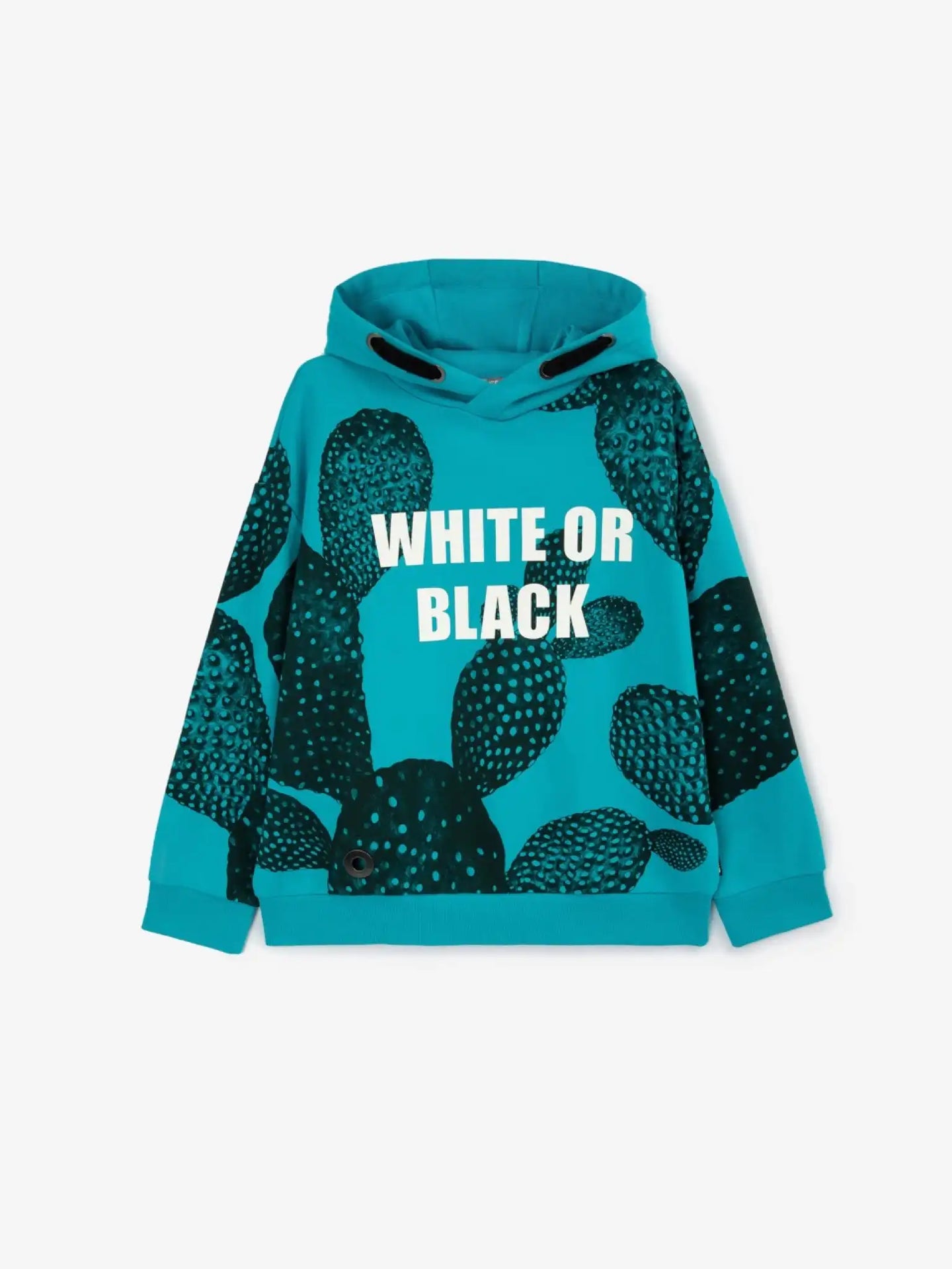 Hanorac cu imprimeu și ochiuri metalice de la Gulliver