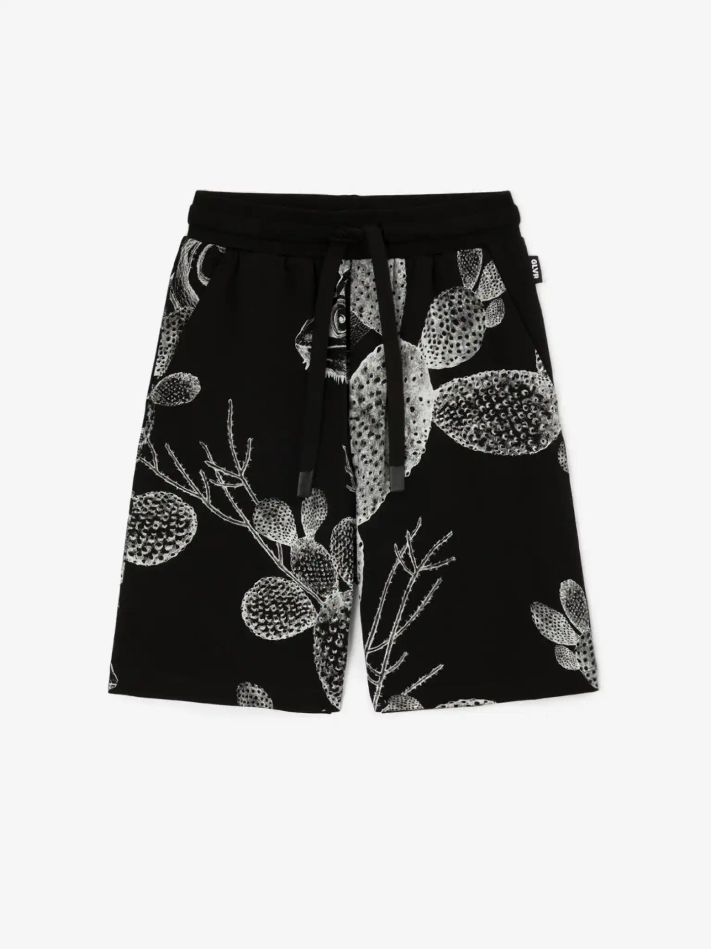 Pantaloni scurți tricot subțiri, negri, pentru băiat, Gulliver