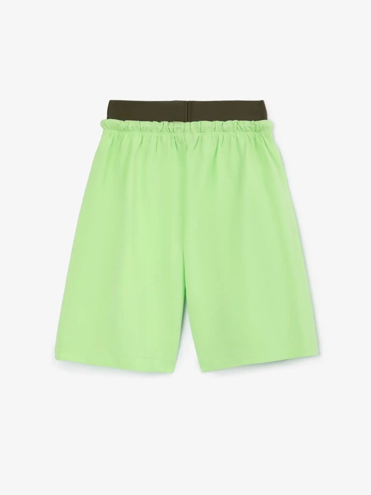 Pantaloni scurți tricot din pique, cu efect de stratificare, Gulliver