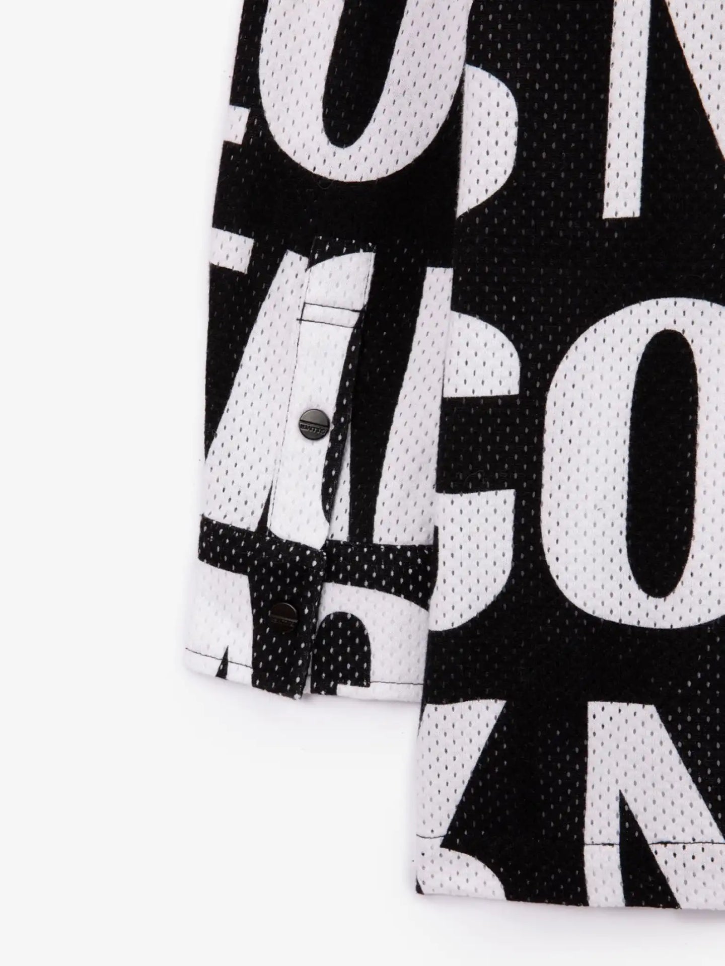 Cămașă prelungită din tricotaj din bumbac cu inserții de plasă, Gulliver