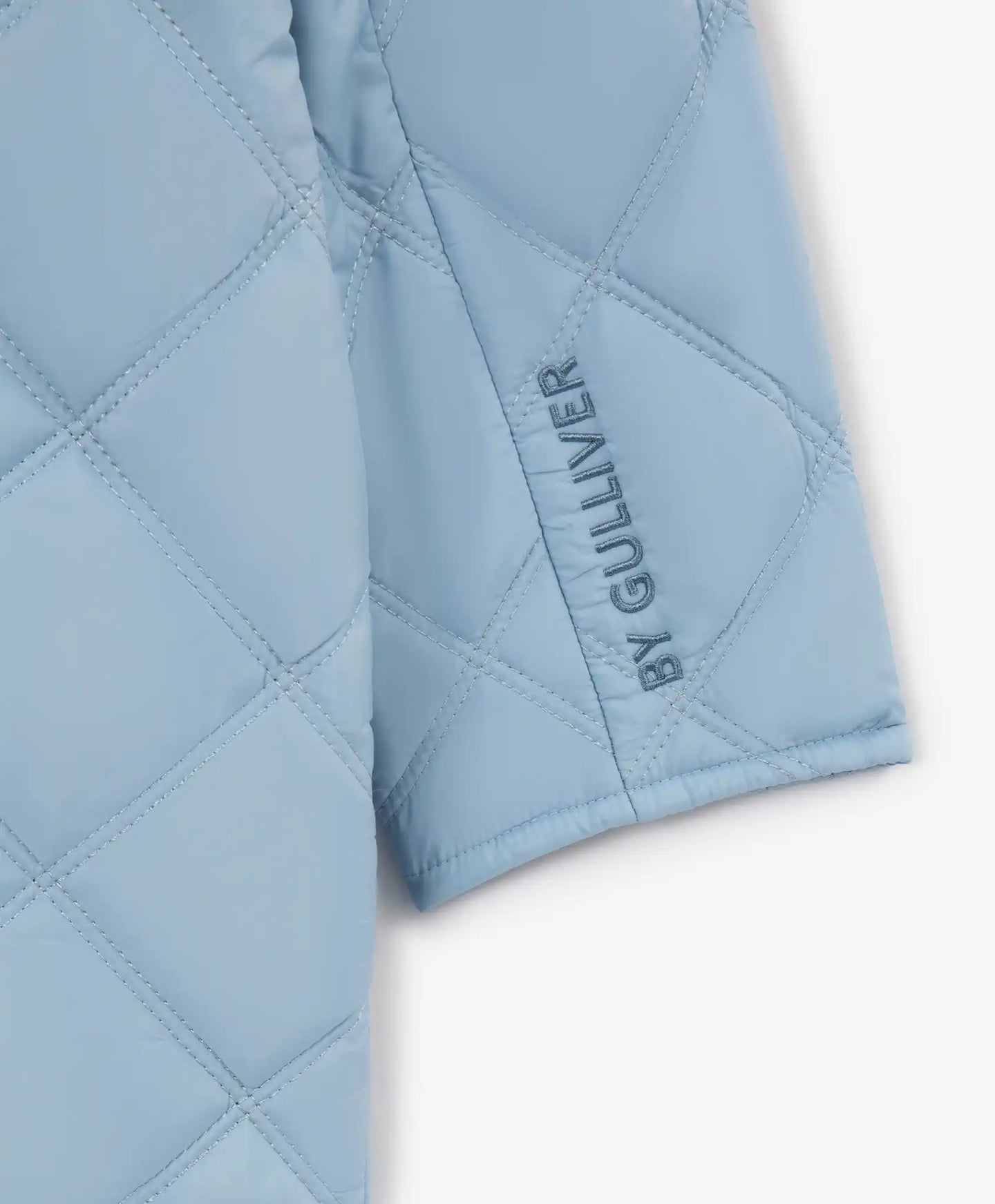 Palton căptușit pentru copii cu guler detașabil, albastru, Gulliver