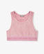 Top pentru copii din tricot ribbed roz Gulliver
