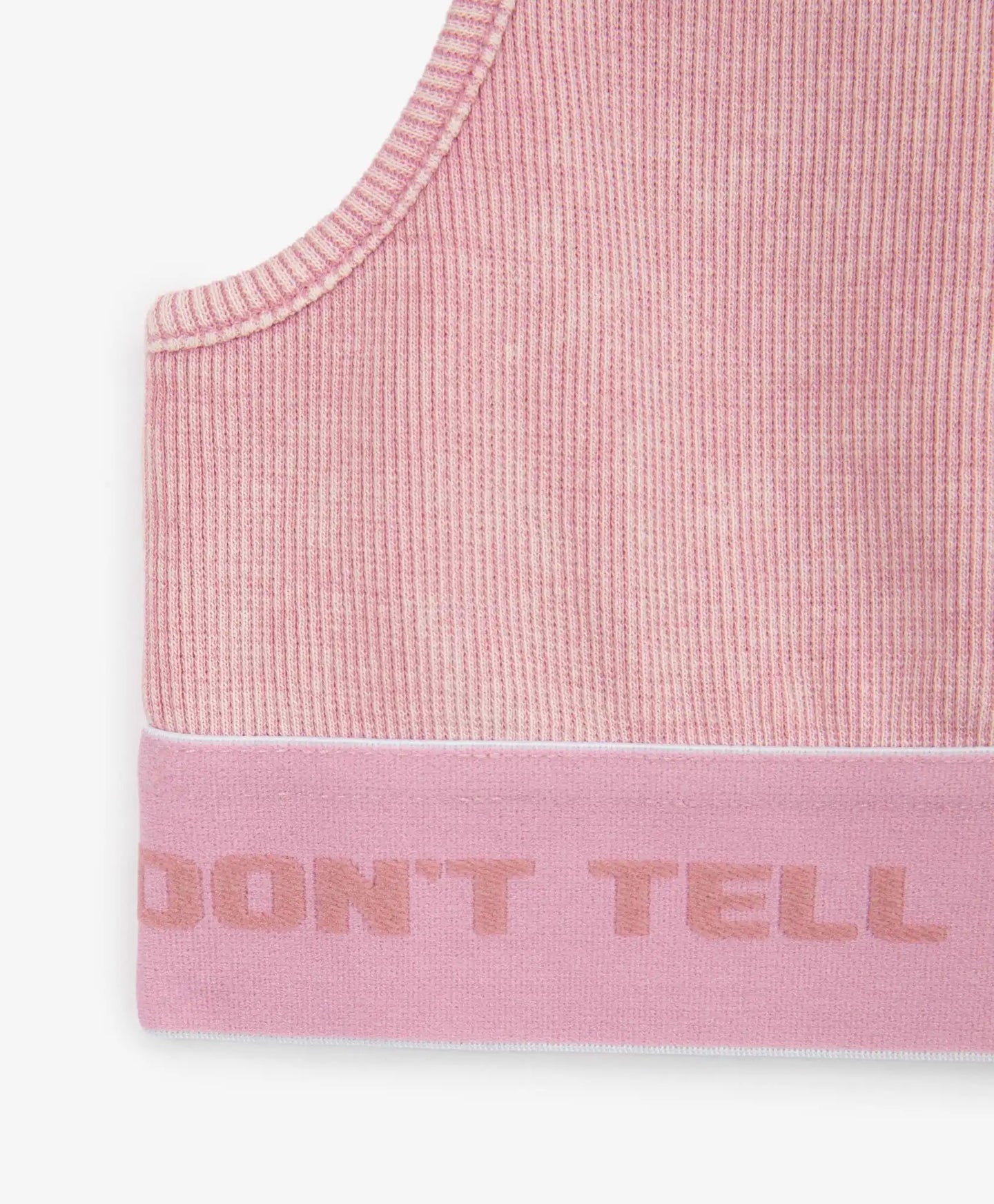 Top pentru copii din tricot ribbed roz Gulliver