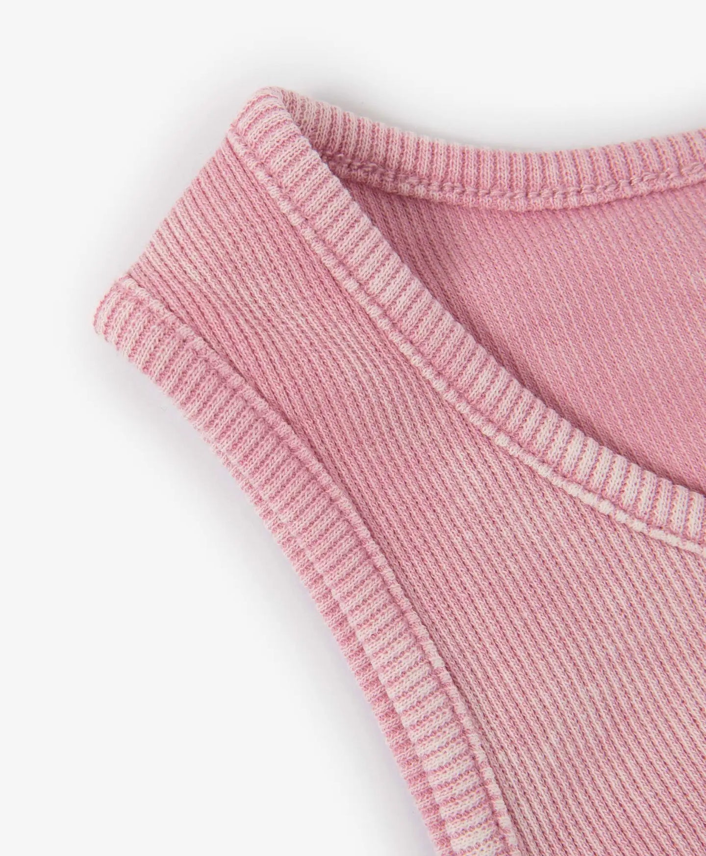 Top pentru copii din tricot ribbed roz Gulliver