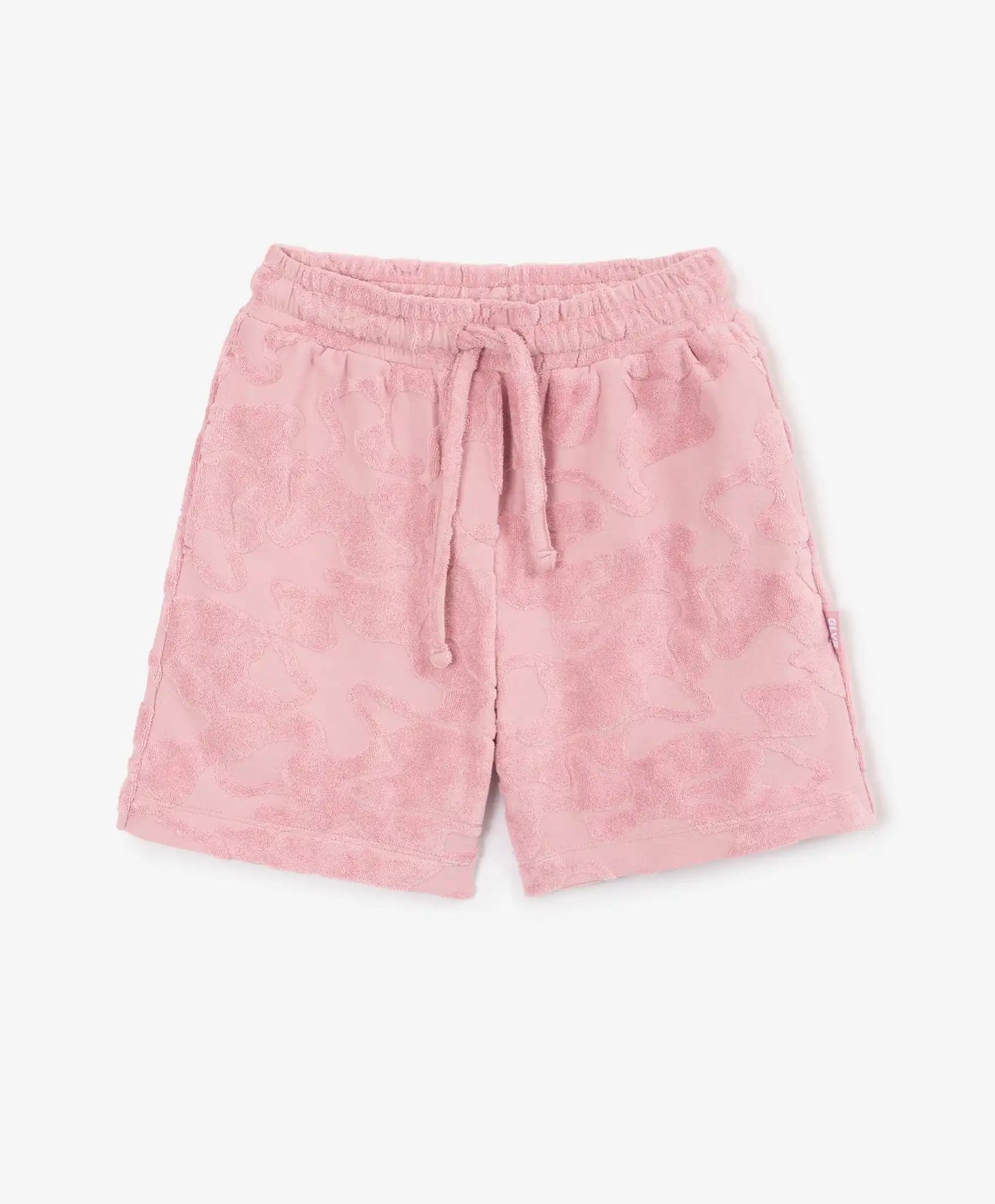 Pantaloni scurți pentru fată, din tricot frotir, roz, Gulliver