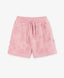 Pantaloni scurți pentru fată, din tricot frotir, roz, Gulliver