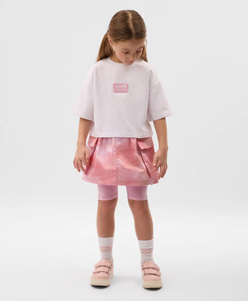 Fustă cargo pentru copii, roz, Gulliver