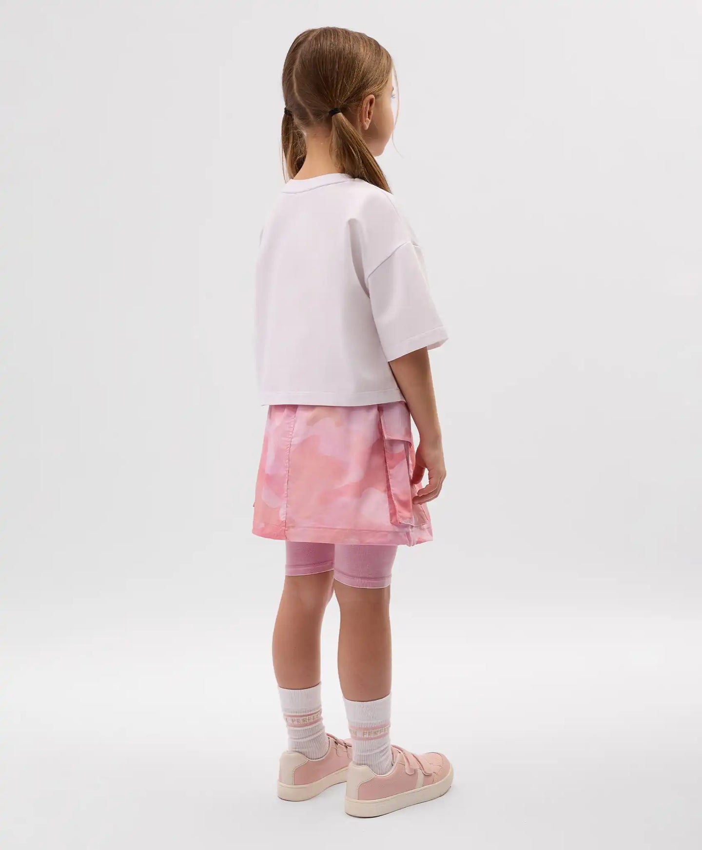 Fustă cargo pentru copii, roz, Gulliver