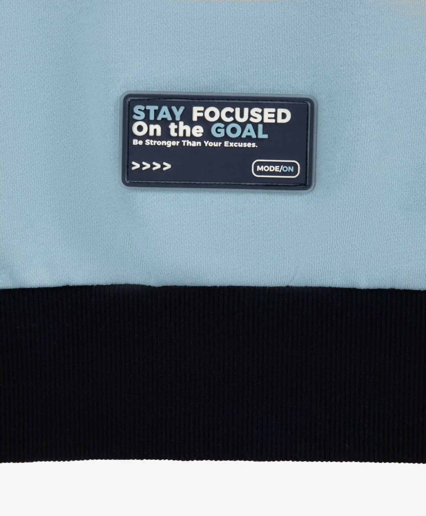 Hanorac deschis cu fermoar pentru băieți cu imprimeu albastru Gulliver