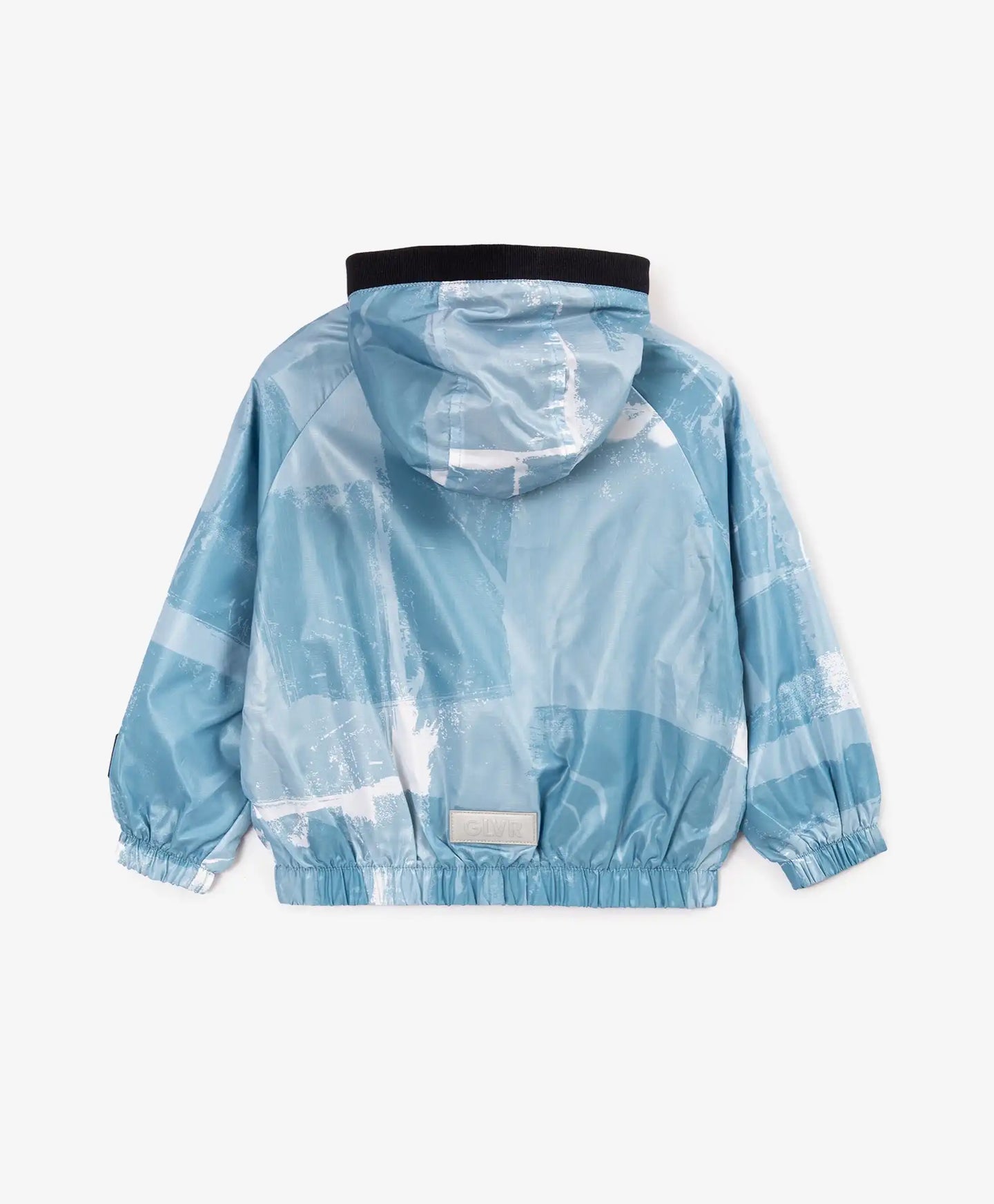 Jachetă cu glugă pentru băiat, cu imprimeu albastru, Gulliver