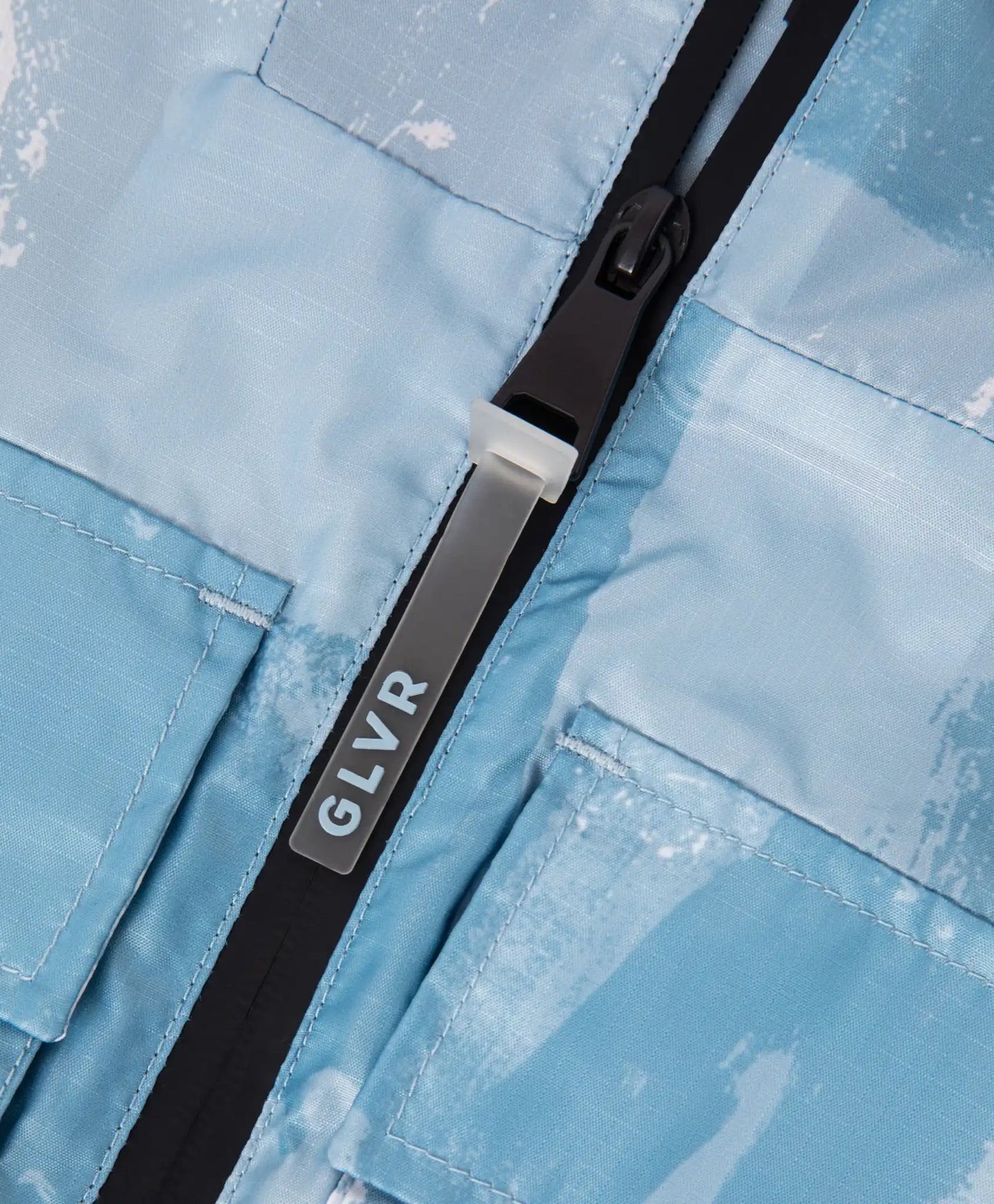 Jachetă cu glugă pentru băiat, cu imprimeu albastru, Gulliver