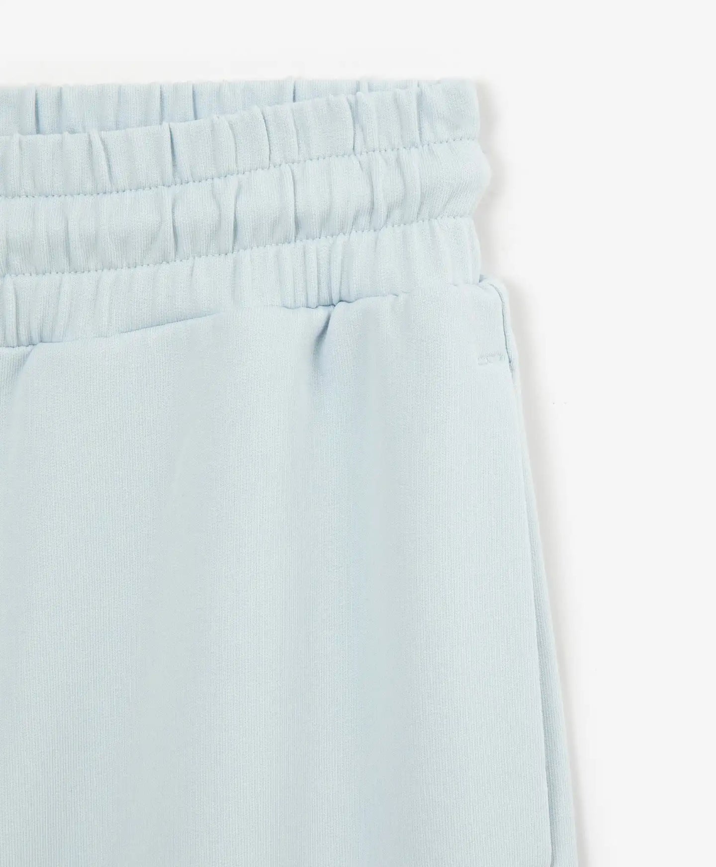 Pantaloni palazzo pentru fată, din footer, albaștri, Gulliver