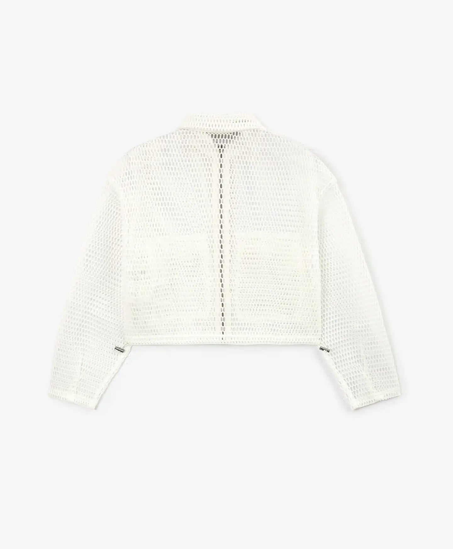 Jachetă pentru fete din plasă cremă Gulliver