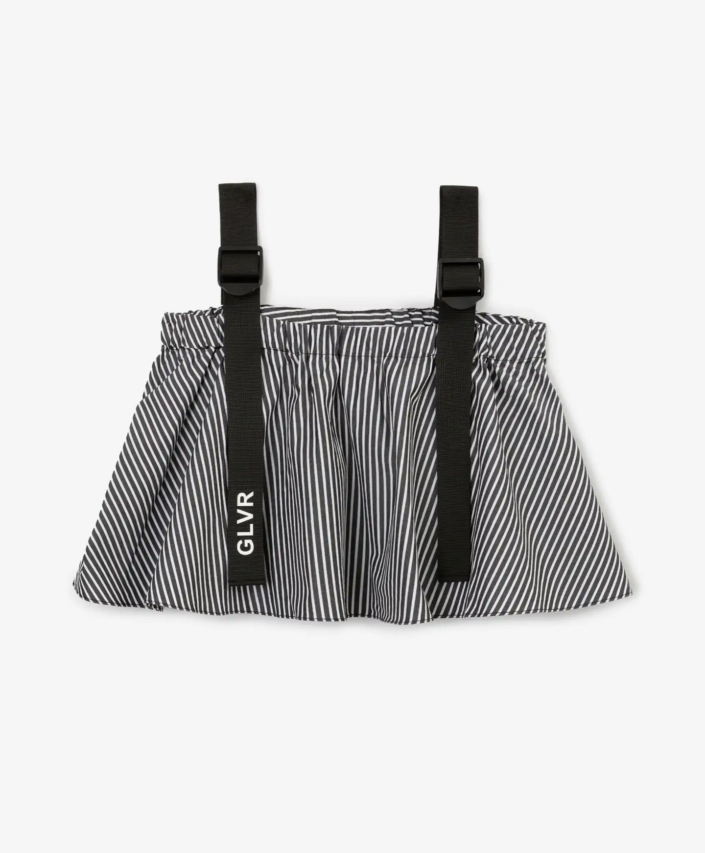 Top pentru copii în formă de trapez cu dungi din textil subțire și bretele ajustabile largi Gulliver