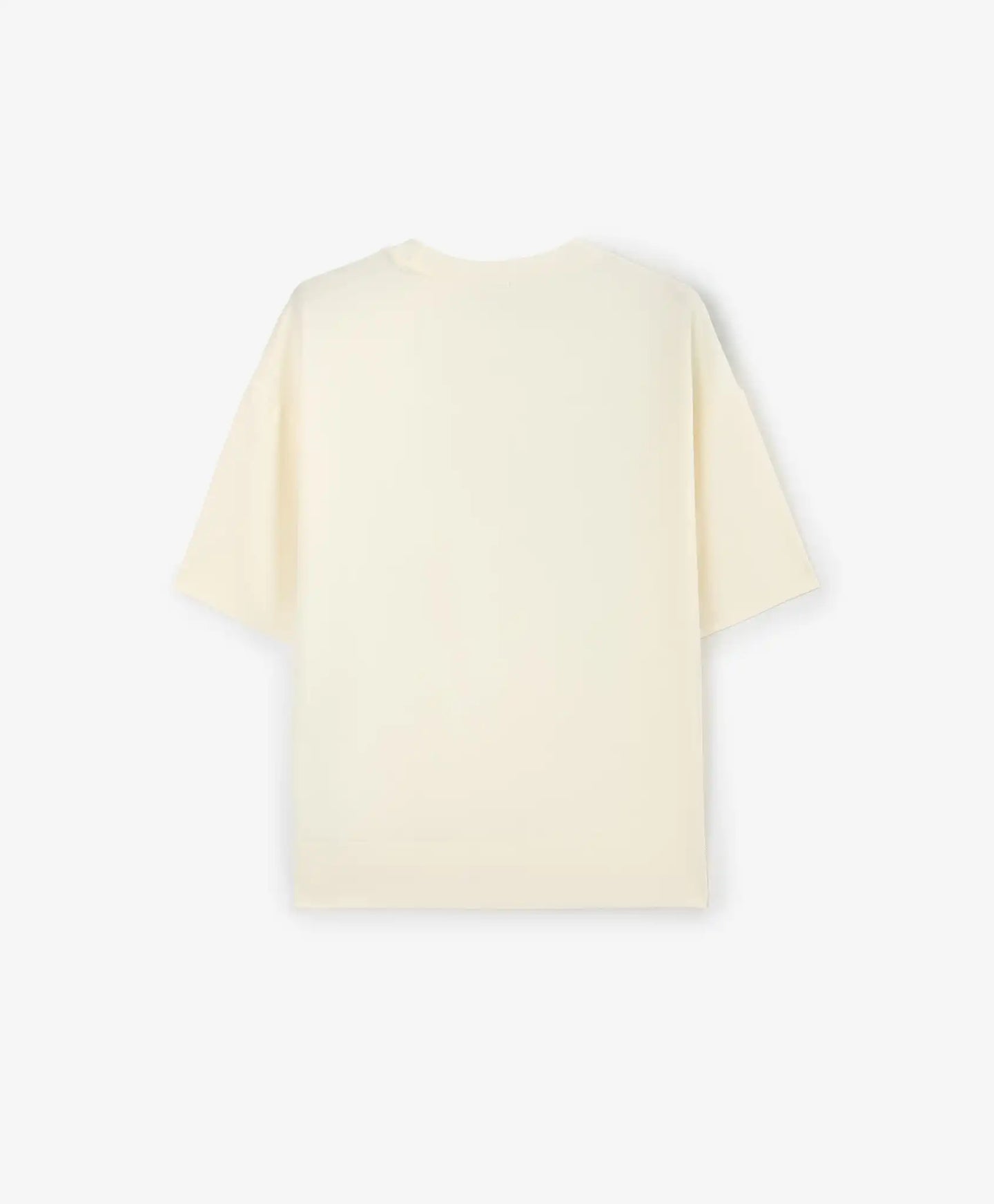 Tricou oversize pentru băiat, crem, cu imprimeu, Gulliver