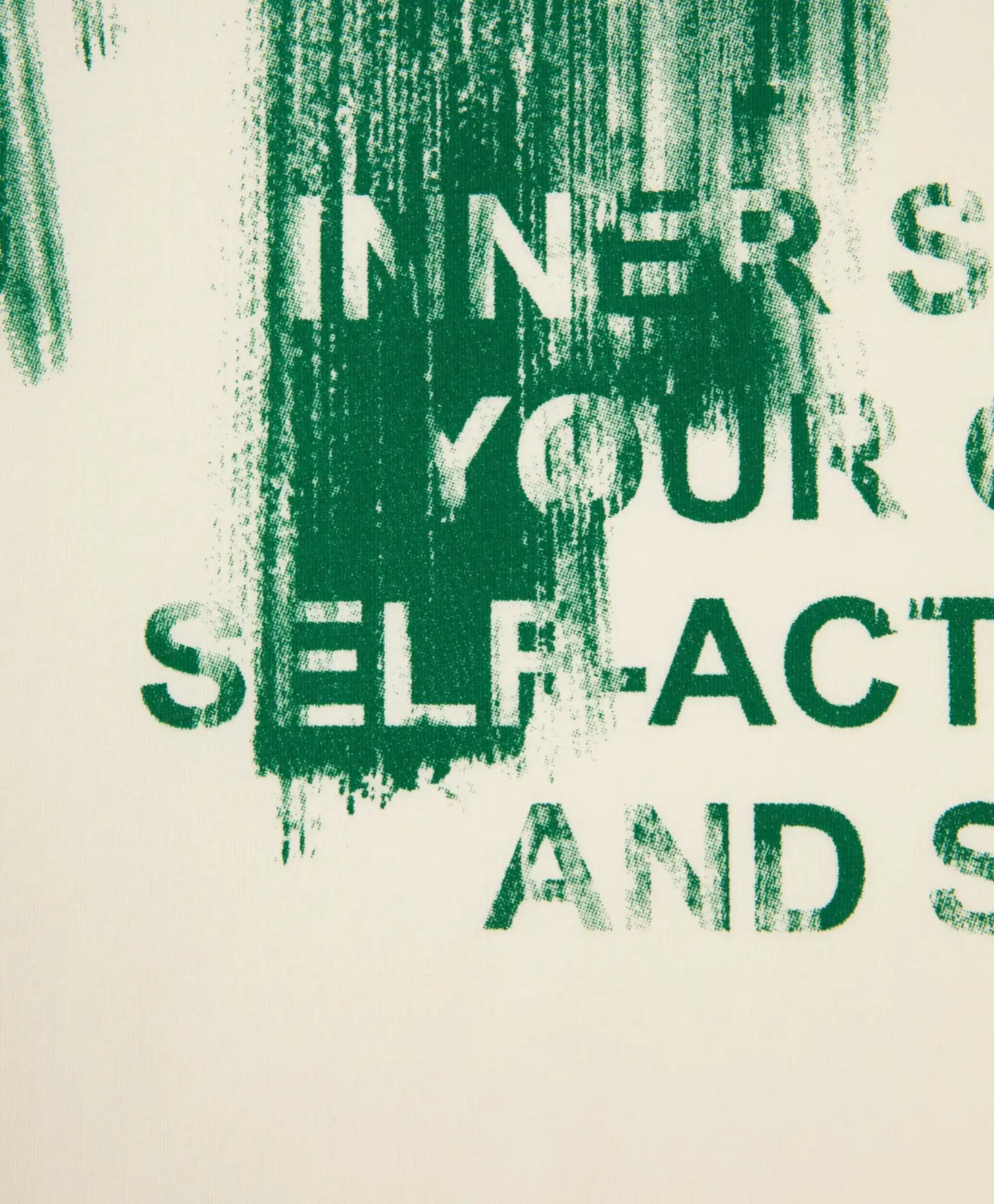 Tricou oversize pentru băiat, crem, cu imprimeu, Gulliver