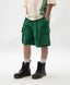 Pantaloni scurți pentru băiat, din tricot, cu buzunare cargo, verzi, Gulliver