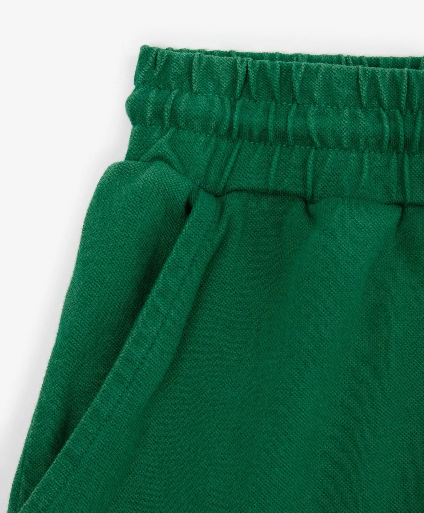 Pantaloni scurți pentru băiat, din tricot, cu buzunare cargo, verzi, Gulliver